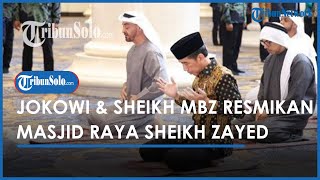 Berita Solo Hari Ini: Presiden Jokowi dan Presiden UEA Resmikan Masjid Raya Sheikh Zayed Solo