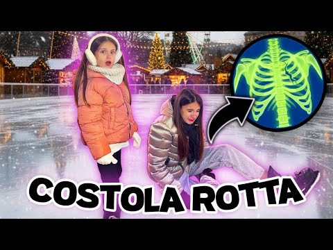 Aurora BROKEN her RIB on ICE SKATES 😭