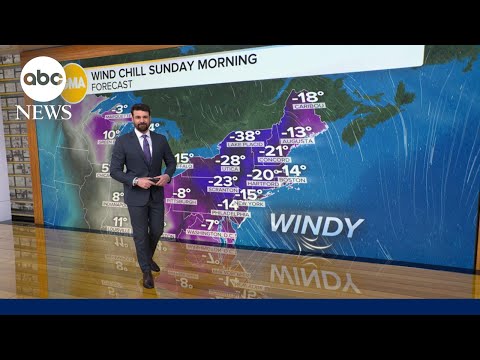 100 million Americans on alert for dangerous cold weather