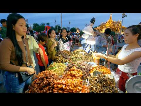 Phnom Penh Riverside Street Food Tour: Yummy Pickled Chicken, Duck, Seafood, Exotic Food & More