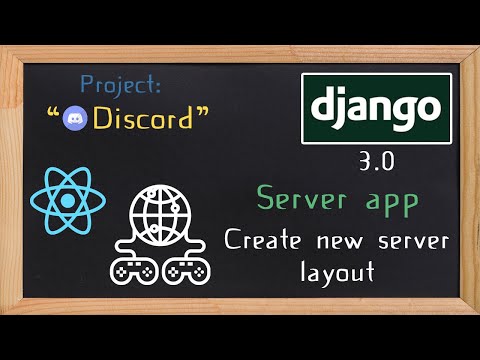 Django and ReactJS together - Server app create new server layout | 13 thumbnail