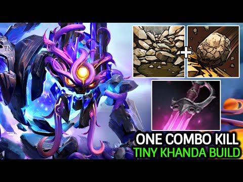 Tiny Khanda Build – Crazy Plays One Combo Kill Dota 2