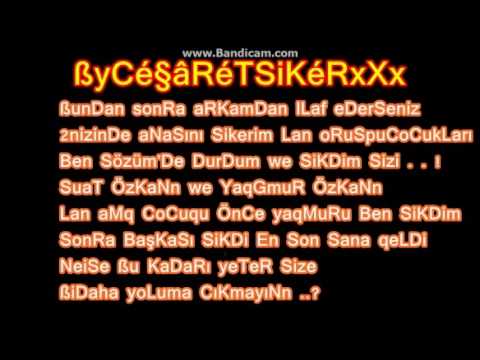 ßyCé§âRéTxXx DiSs To SuaT ÖzKaNn ve YaqGmuR ÖzKaNn 2nizinDe aMq SesLiortamkur.Com'a heDiem oLSn..