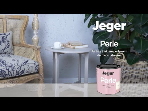 Farba renowacyjna do mebli Jeger Perle - Efekt perłowego wykończenia - Film instruktażowy