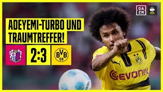 Erfolgreicher BVB bei Wiedersehen mit Kagawa: Cerezo Osaka - Borussia Dortmund | Testspiel | DAZN