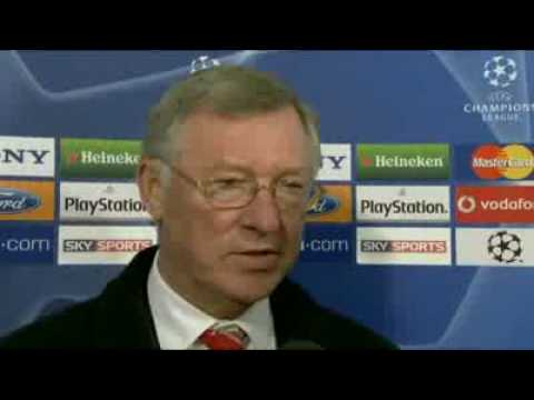 Sir Alexgerguson interview Fc Porto 0-1 Man utd (2-3 AGG) HQ