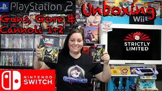 Strictly Limited Games - Guns, Gore, and Cannoli Capo Del Capi Collection Unboxing - Nintendo Switch