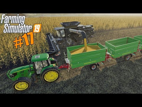 FS19 - Let's Play Ravenport #17 - Corn Harvest & Triple Trailers