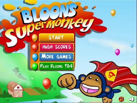 Title Screen - Bloons Super Monkey - YouTube