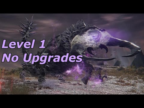 Elden Ring - Full-Grown Fallingstar Beast RL1+0 (Level 1, No Weapon Upgrades)