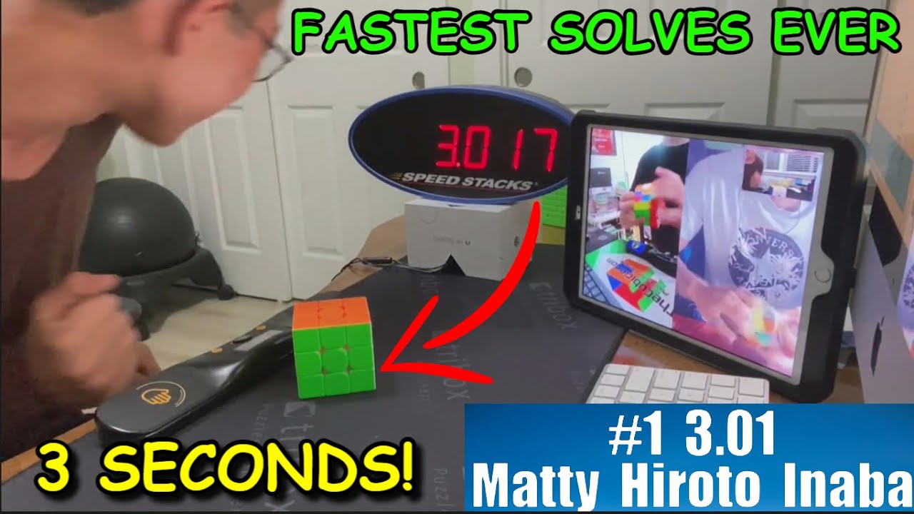 Every 3 Second Rubik's Cube Solve (On Stackmat) | 138 3 Second Solves!