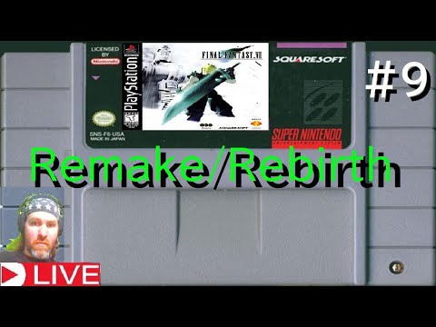 -widescreen- Final Fantasy VII remake/rebirth part #9 (livestream) live