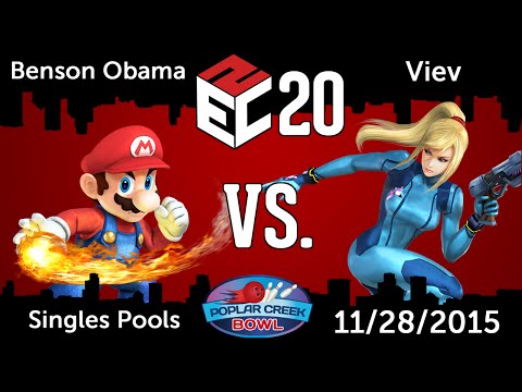 E2C 20 (Singles Pools): Benson Obama (Mario) vs. Viev (Zero Suit Samus)