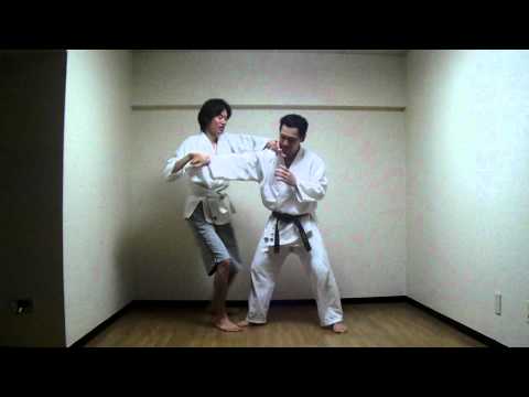 ジャブに対する　回転抑え