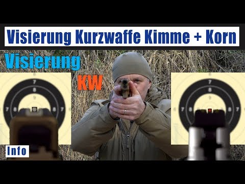 KW Visierung Kimme und Korn deutsch IPSC Präzision