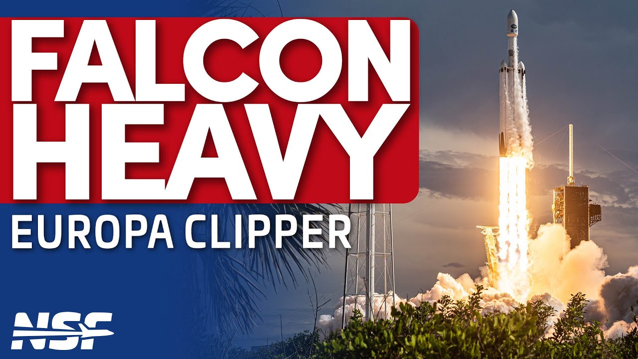 🔴FULL REPLAY:  SpaceX Falcon Heavy Launches NASA's Europa Clipper Mission