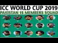 ICC Cricket World Cup 2019 Pakistan Squad : PCB Announce Pakistan Team Squad For #WorldCup 2019 ICC Cricket World Cup 2019 Pakistan Squad : PCB Announce Pakistan Team Squad For #WorldCup 2019