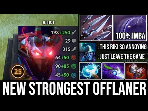 Return of the Cancer Offlane Riki Deleted Morphling with GODLIKE & 22Kills | NEW Broken Hero DotA 2