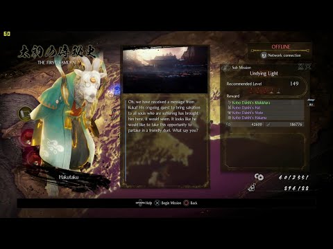 Nioh 2 Gameplay Walkthrough DLC Sub Mission 25 Undying Light