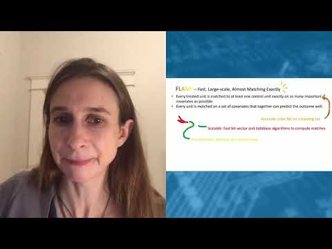 Matching Methods for Causal Inference from Duke’s Almost-Matching-Exactly Lab | Dr. Cynthia Rudin