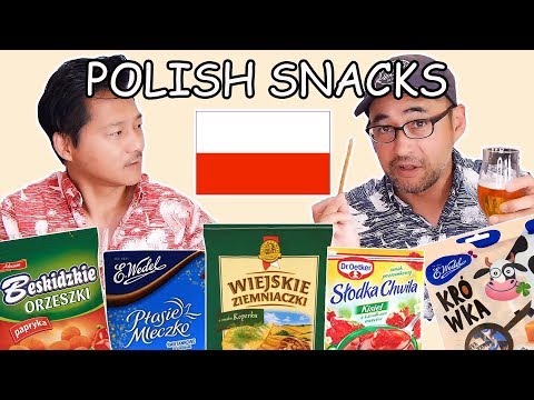 Trying Polish Food & Snacks for the First Time