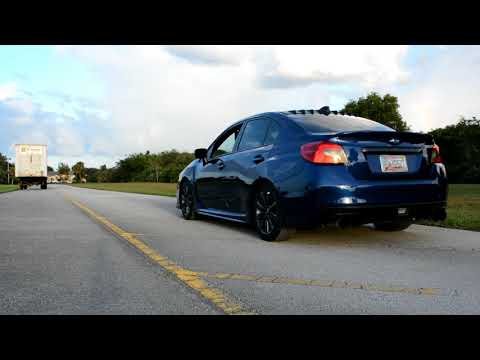 2015 + Subaru WRX Invidia Gemini R400 Turbo Back Exhaust Sound Demo With Catless TurboXS Downpipe