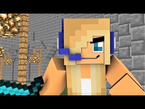 Minecraft Song and Minecraft Animation "Girls Know How To Fight" Psycho Girl 1 Minecraft Song