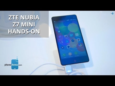 ZTE Nubia Z7 mini hands-on