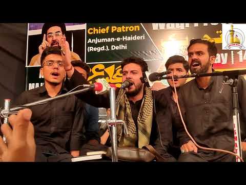 Soz Salam||Syed Ali Shah zaidi Sandhawali Mzg. UP||Program@Shahe Marda Kala Taziya Delhi||