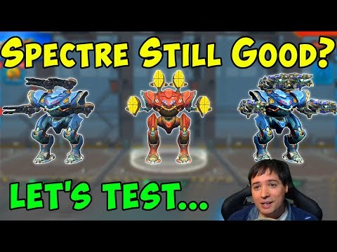 Spectre Still Worth It? Crazy War Robots Variety Mk2 Gameplay WR