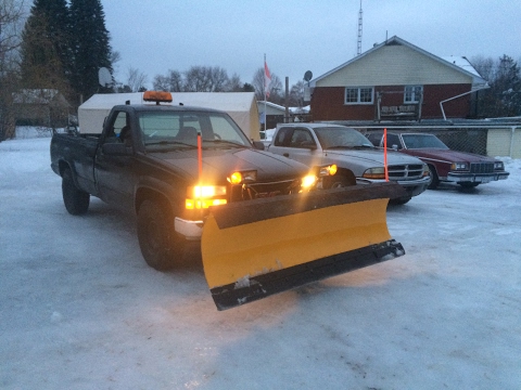 Meyers Diamond Snow Plow Demonstration