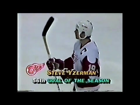 Steve Yzerman 1988-89 Season Highlights