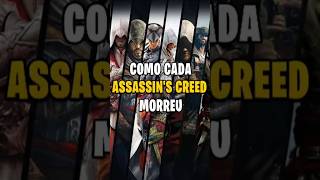 Como CADA Protagonista de Assassin's Creed MORREU?#AssassinsCreed #Gaming @Ubisoftbrasil