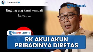 Konfirmasi Ridwan Kamil: Akui Akun Instagram Pribadinya Diretas Pihak Tidak Bertanggung Jawab