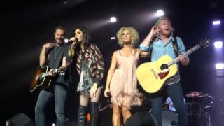 Little Big Town sings &quot;Little White Church&quot; live in Greenville, SC