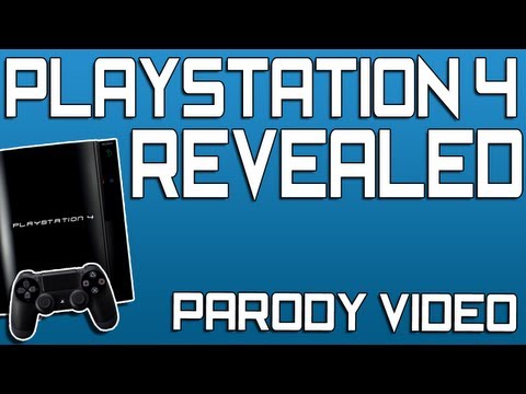 Playstation 4 - PS4 CONSOLE REVEALED! (Parody Video)