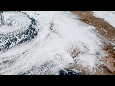 US West Coast Timelapse, 3½ months 4K  [Satellite Imagery]