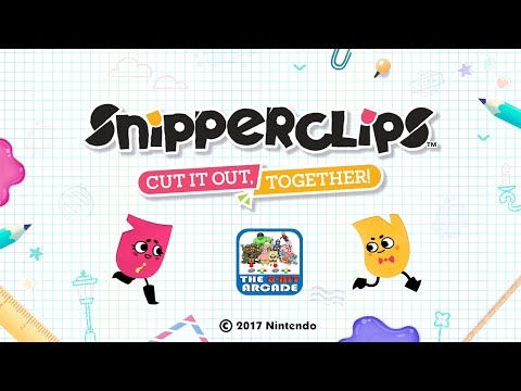 Snipperclips: Cut It Out, Together! - Snip & Clip Must Cut Each Other Up (Nintendo Switch Gameplay) Video