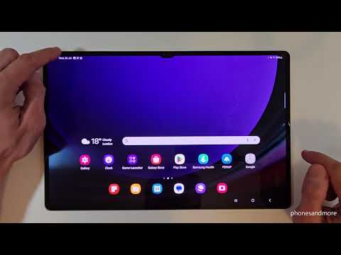 Samsung Galaxy Tab S9: How to turn off the tablet? And how to set up the Power Button?