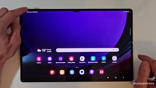 Samsung Galaxy Tab S9: How to turn off the tablet? And how to set up the Power Button?