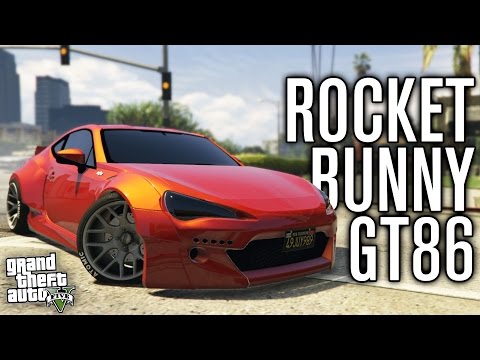 Rocket Bunny Toyota GT 86 Mod for GTA 5 Is Stupid Yet Cool