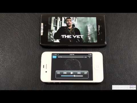 Apple iPhone 4S vs Motorola Droid RAZR "Face Off"