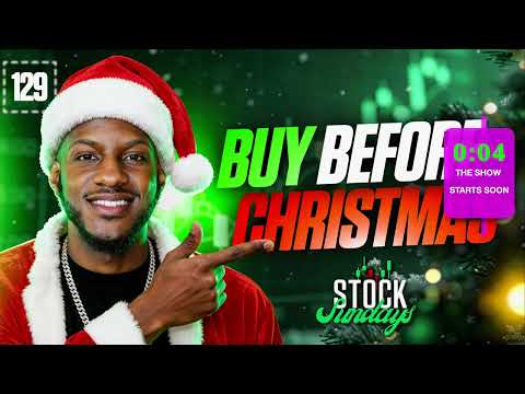 I’m Buying These 3 Stocks Before Christmas! (must watch) 
