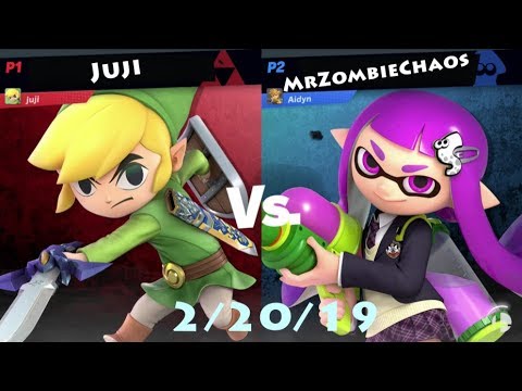 WB Smash Light Series 11 Grand Finals Juji [W] (ToonLink) vs MrZombieChaos [L] (Inkling, R.O.B.)