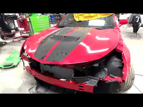 SS Camaro COMPLETE COLLISION REPAIR Start to Finish….
