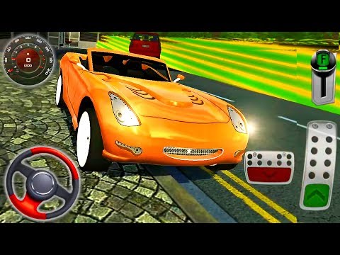 Multi Floor Car Garage Driver - Cabriolet Drive Simulator 3D - Android GamePlay #3