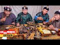 Giant Mongolian Mutton Feast For Mighty Hungry Wrestlers Mukbang Wrestlers Eat Like Mongols