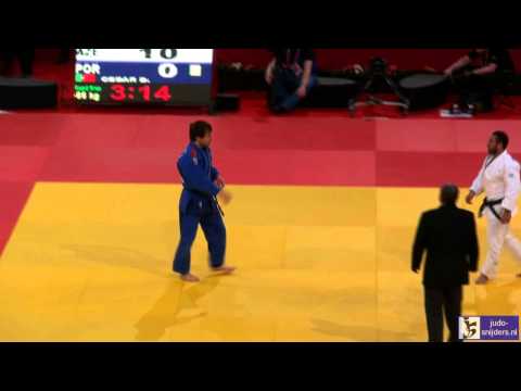 Judo 2014 Grand Slam Paris: Shikhalizada (AZE) - Cesar (POR) [-66kg]