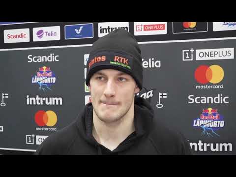 04.01.2020 Otteluennakko: TPS vs. Lukko, Justin Danforth