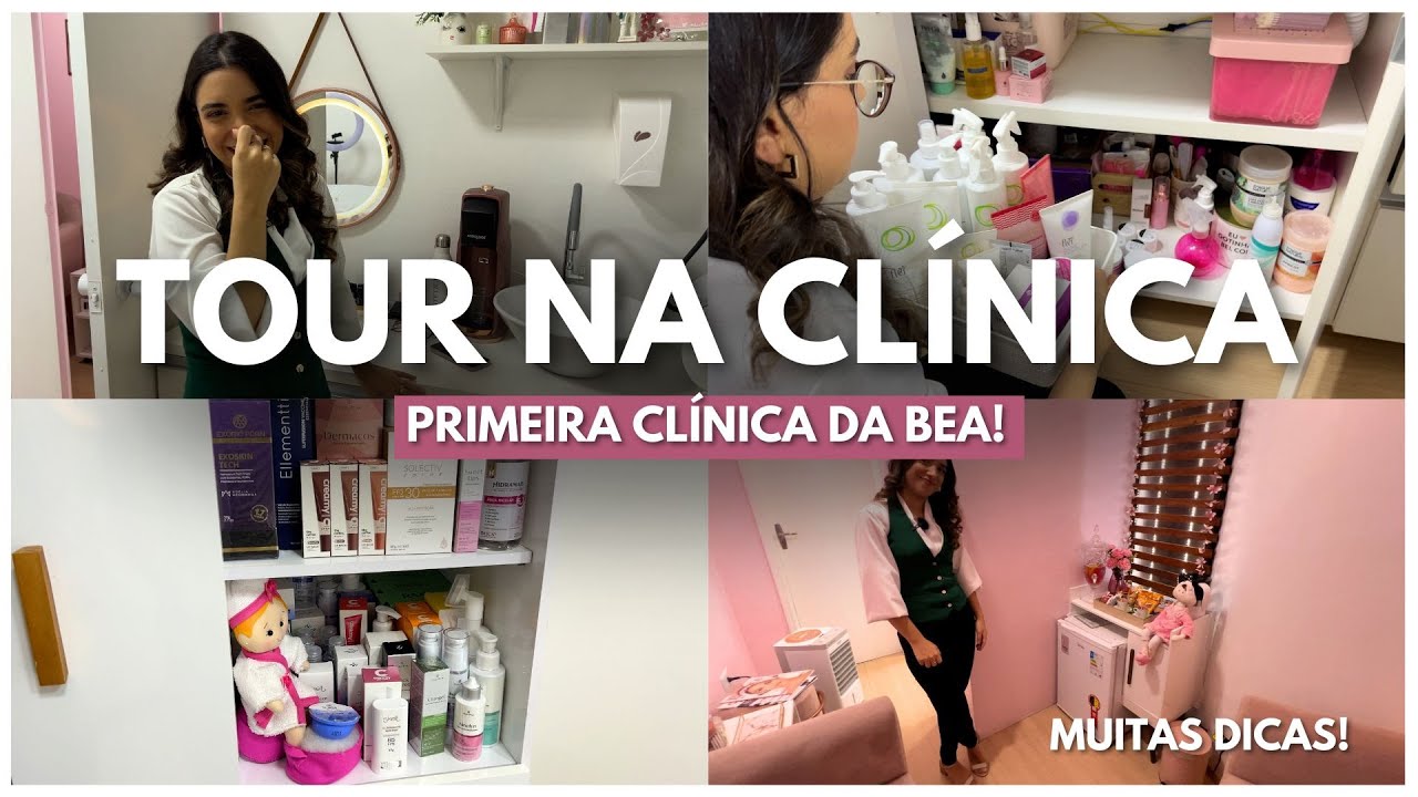 TOUR NO CONSULTÓRIO DE ESTÉTICA ft Beatriz Cordeiro